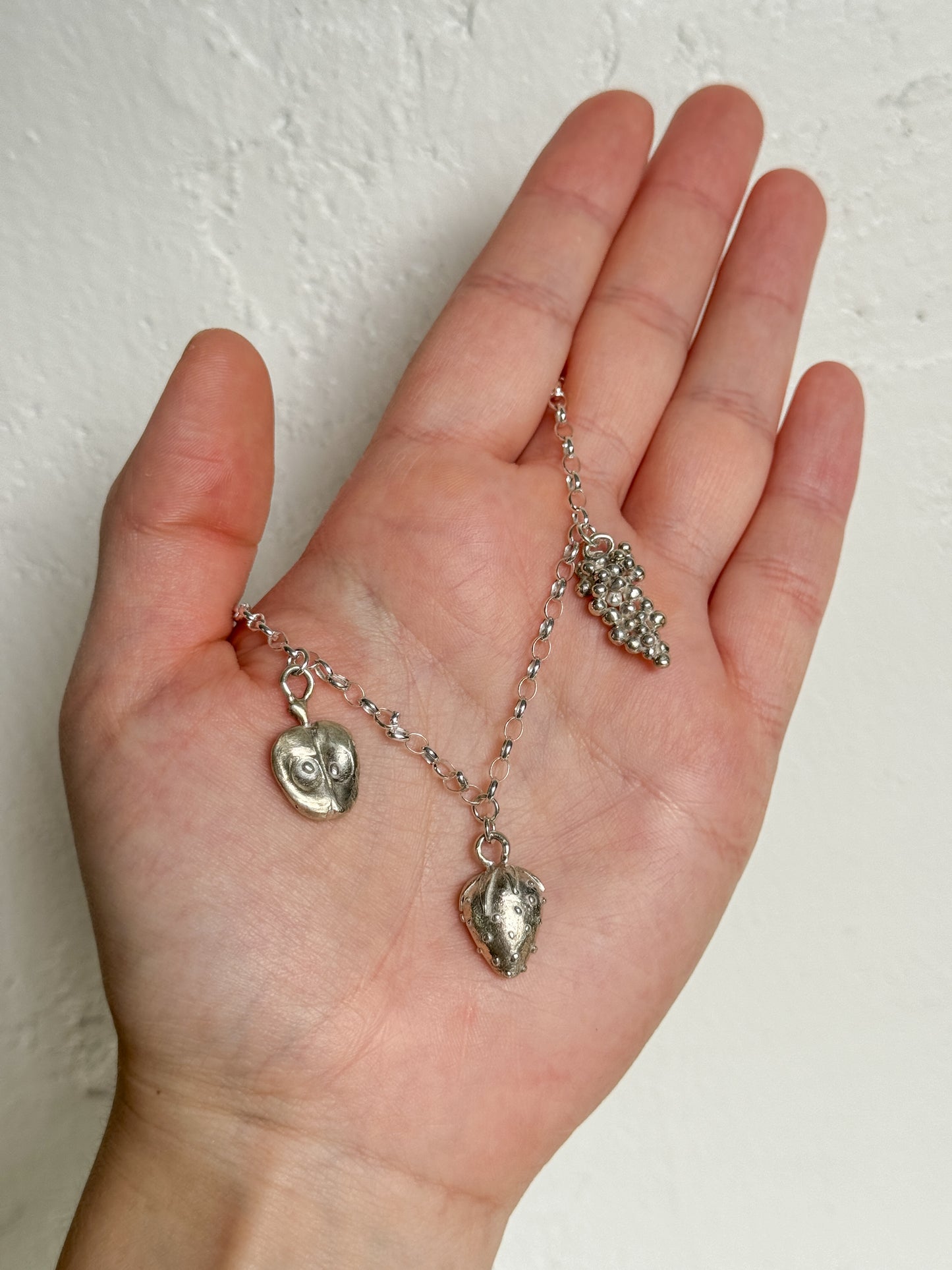 Fruits charm necklace