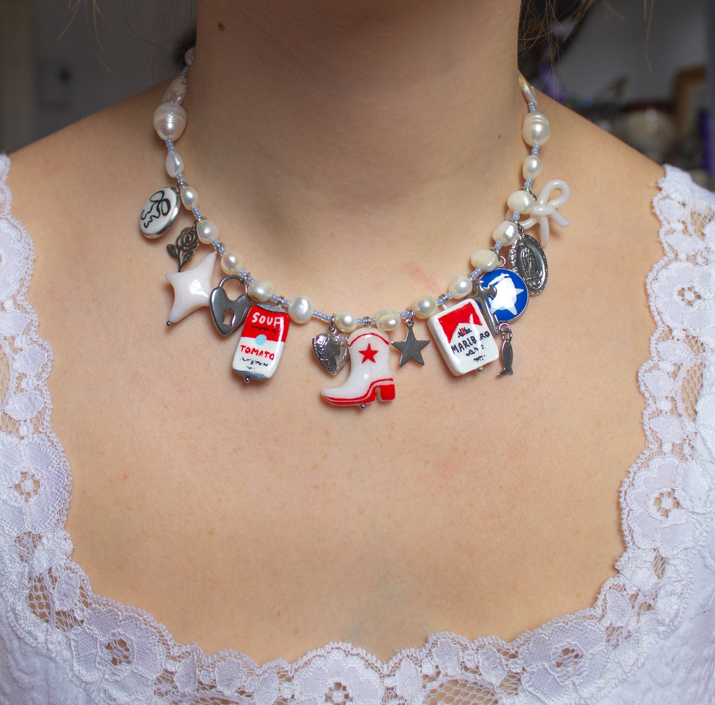 Charming charm necklace