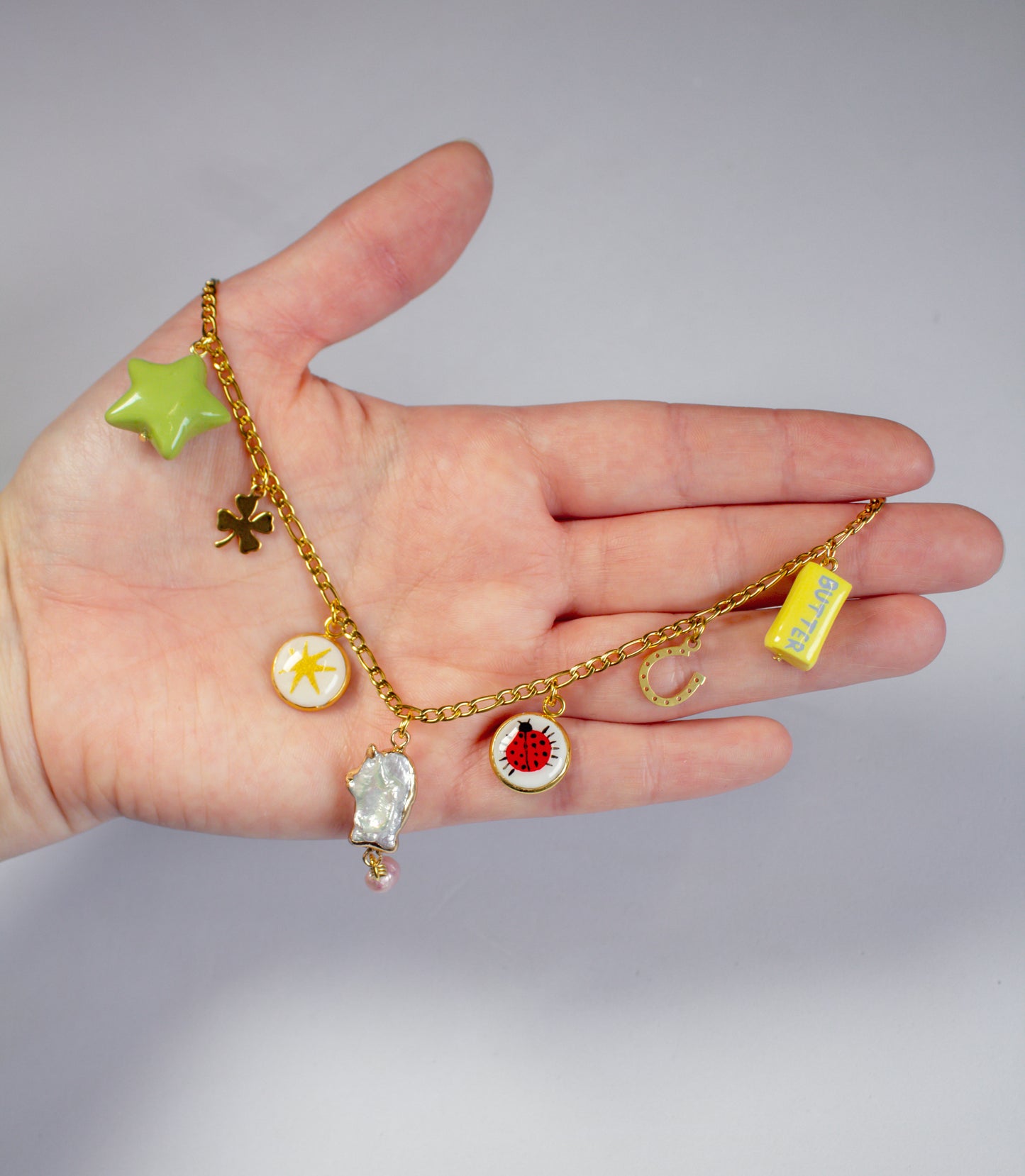 Aurelia charm necklace