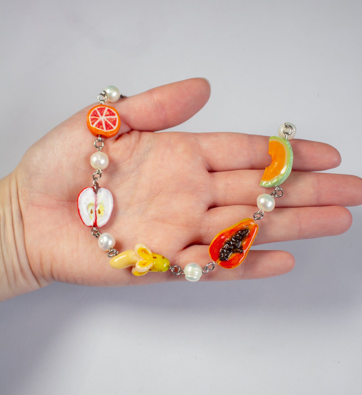 Oasis fruit necklace