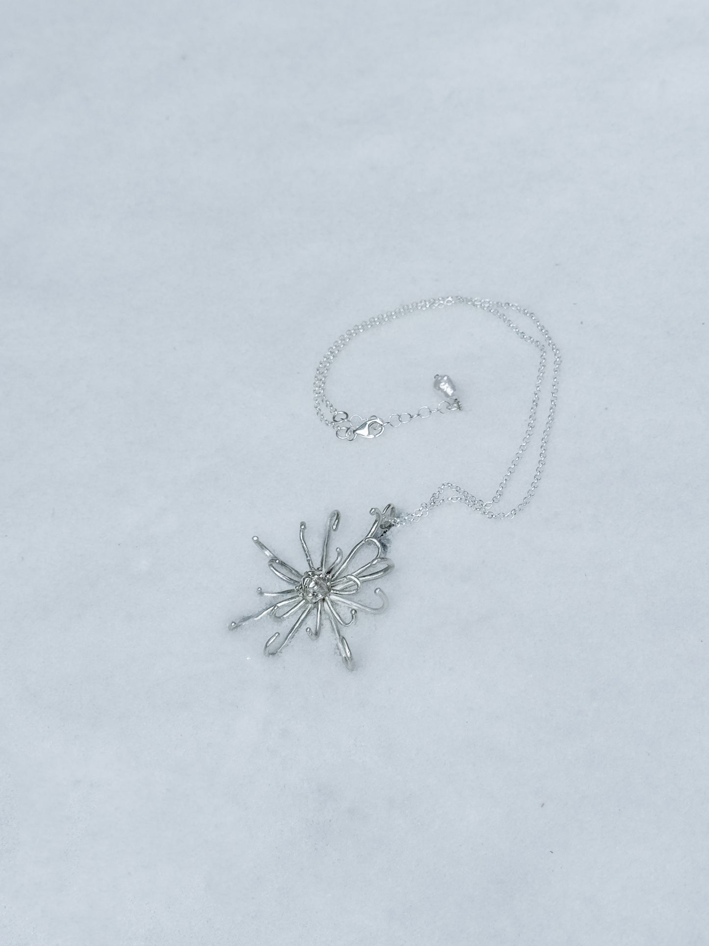 Spider lilly necklace