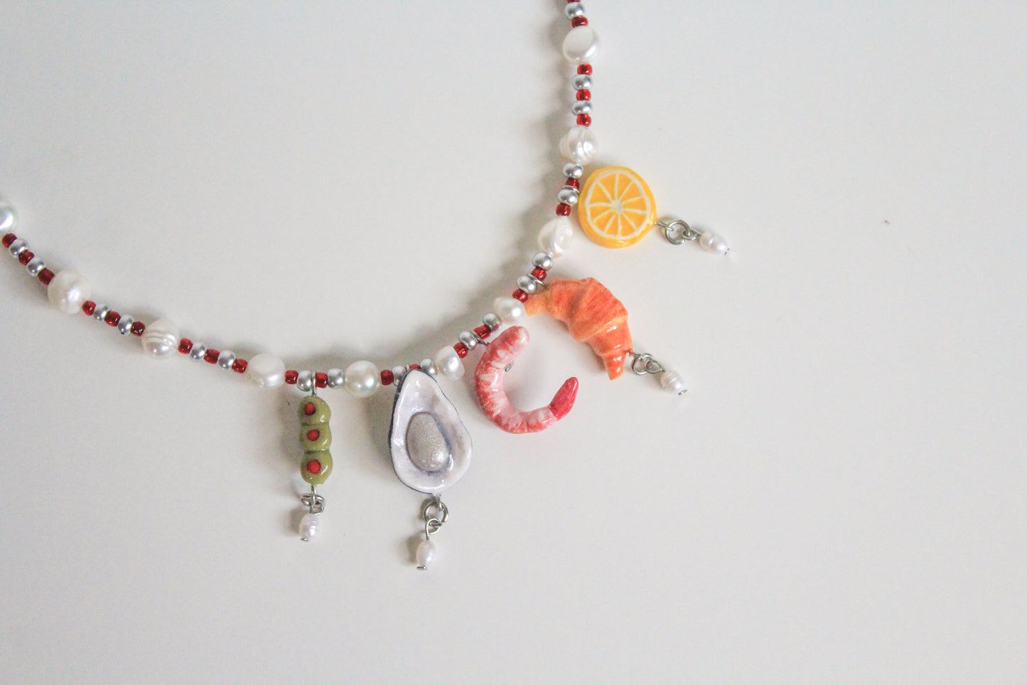 Salty and tangy necklace