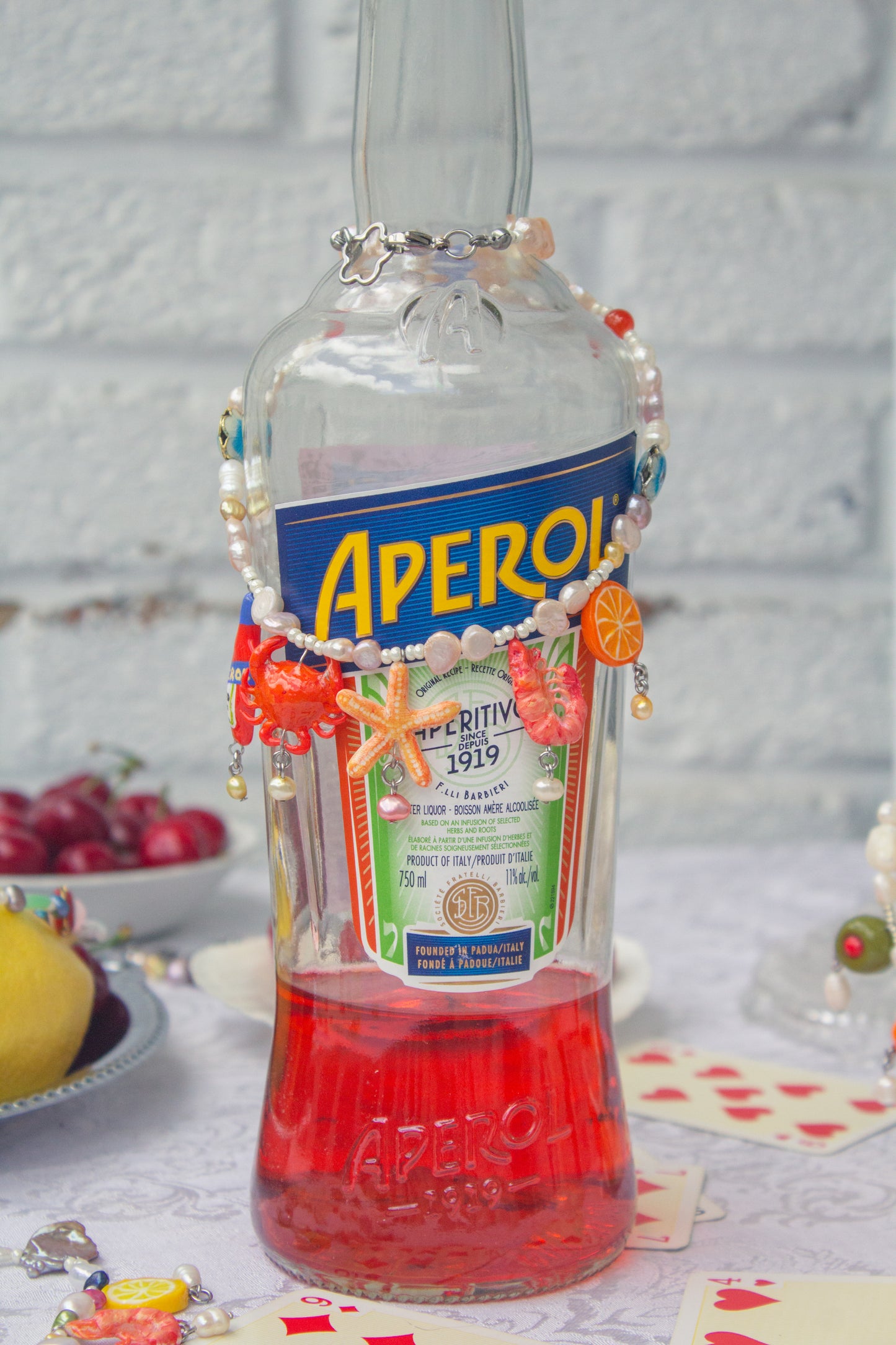 Aperol necklace