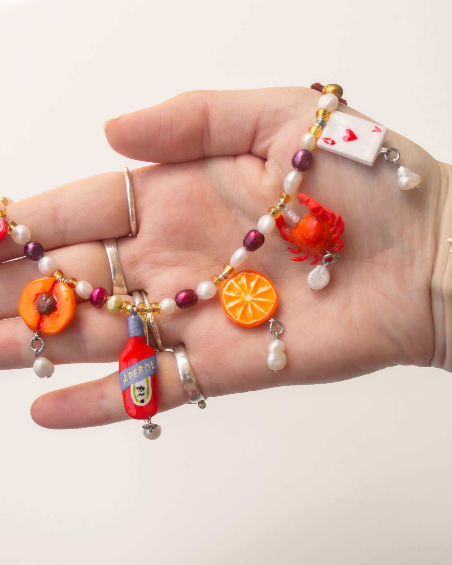 Spritz and sea necklace