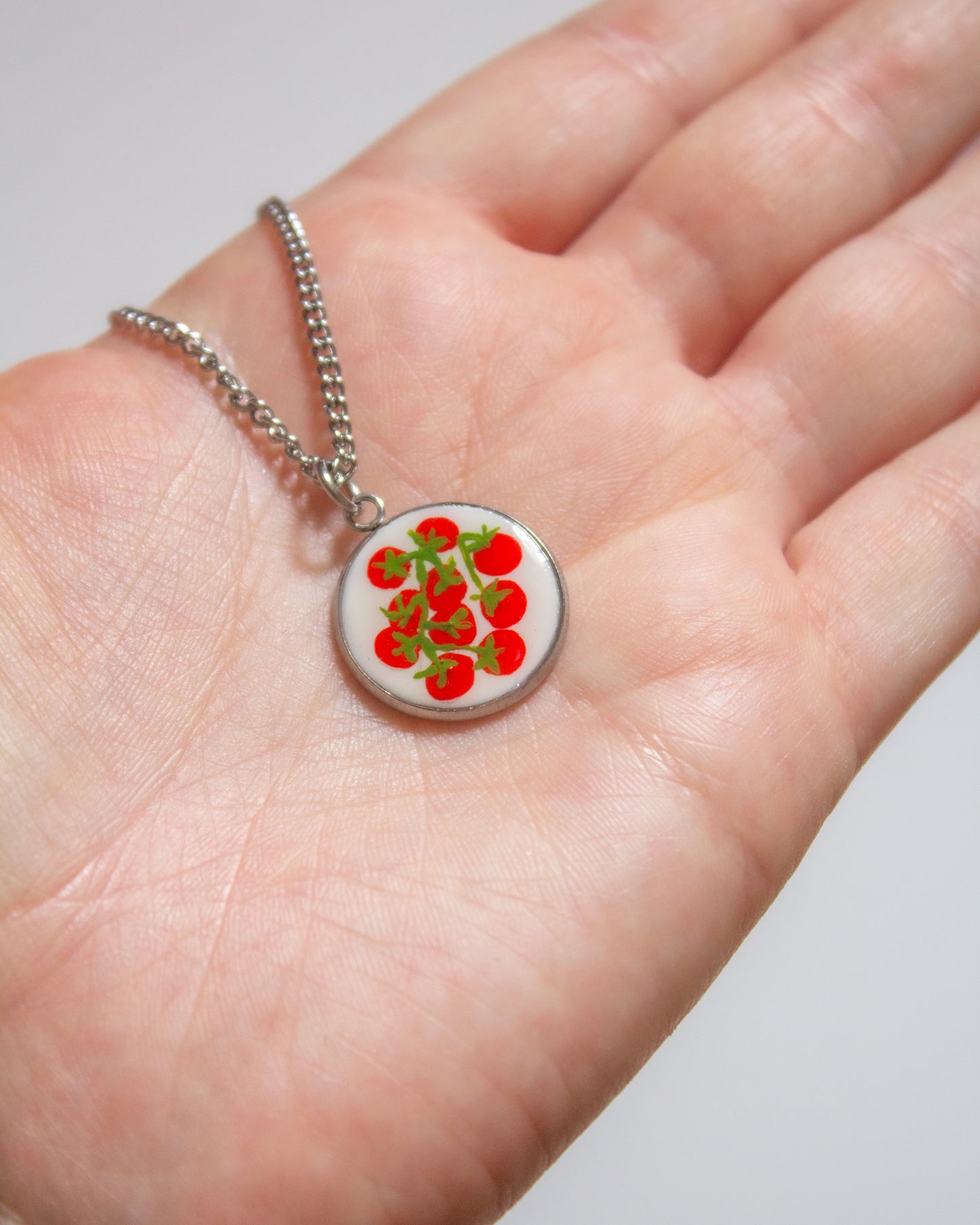Tomato vine pendant