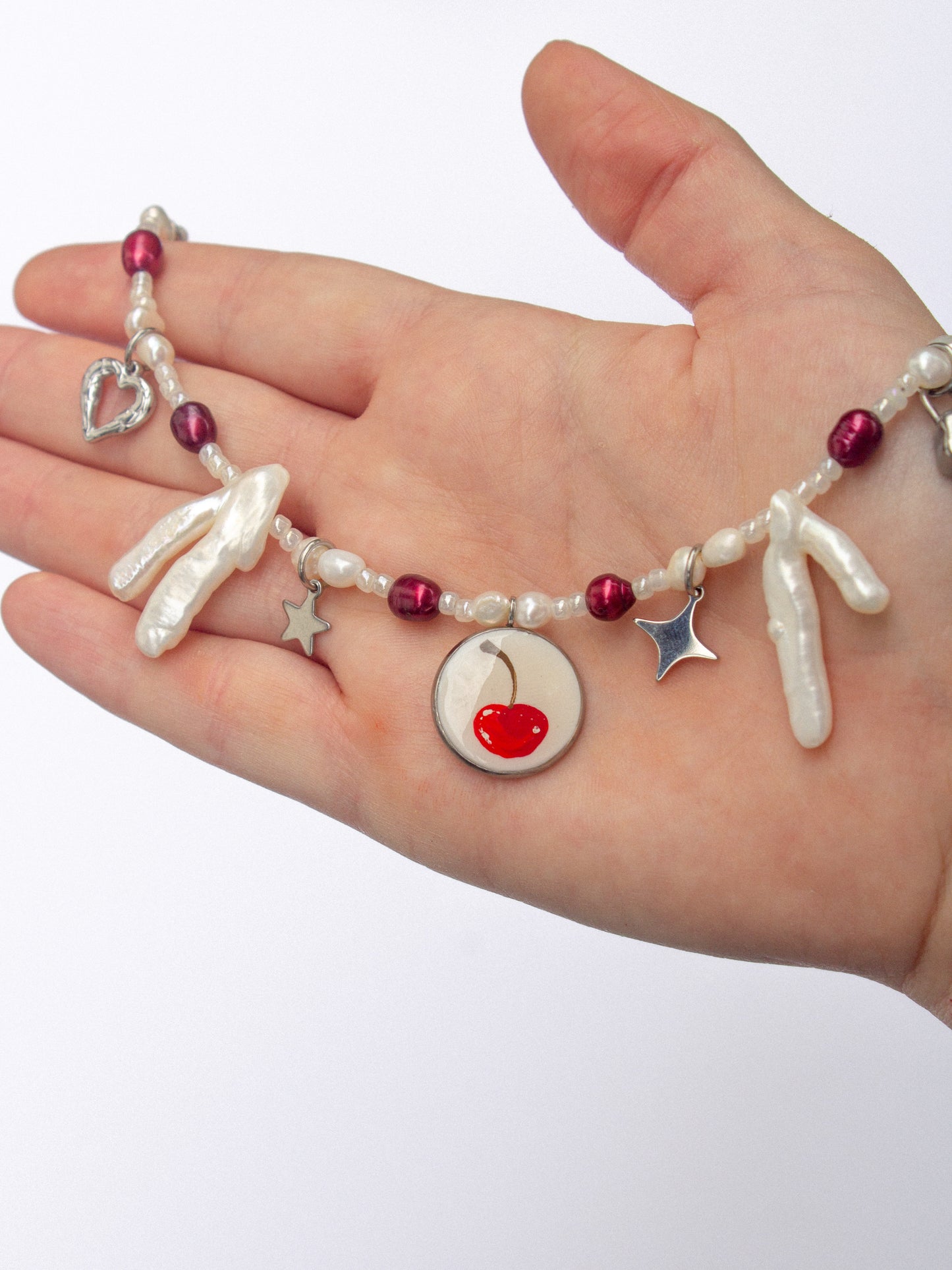 Cherry harvest necklace