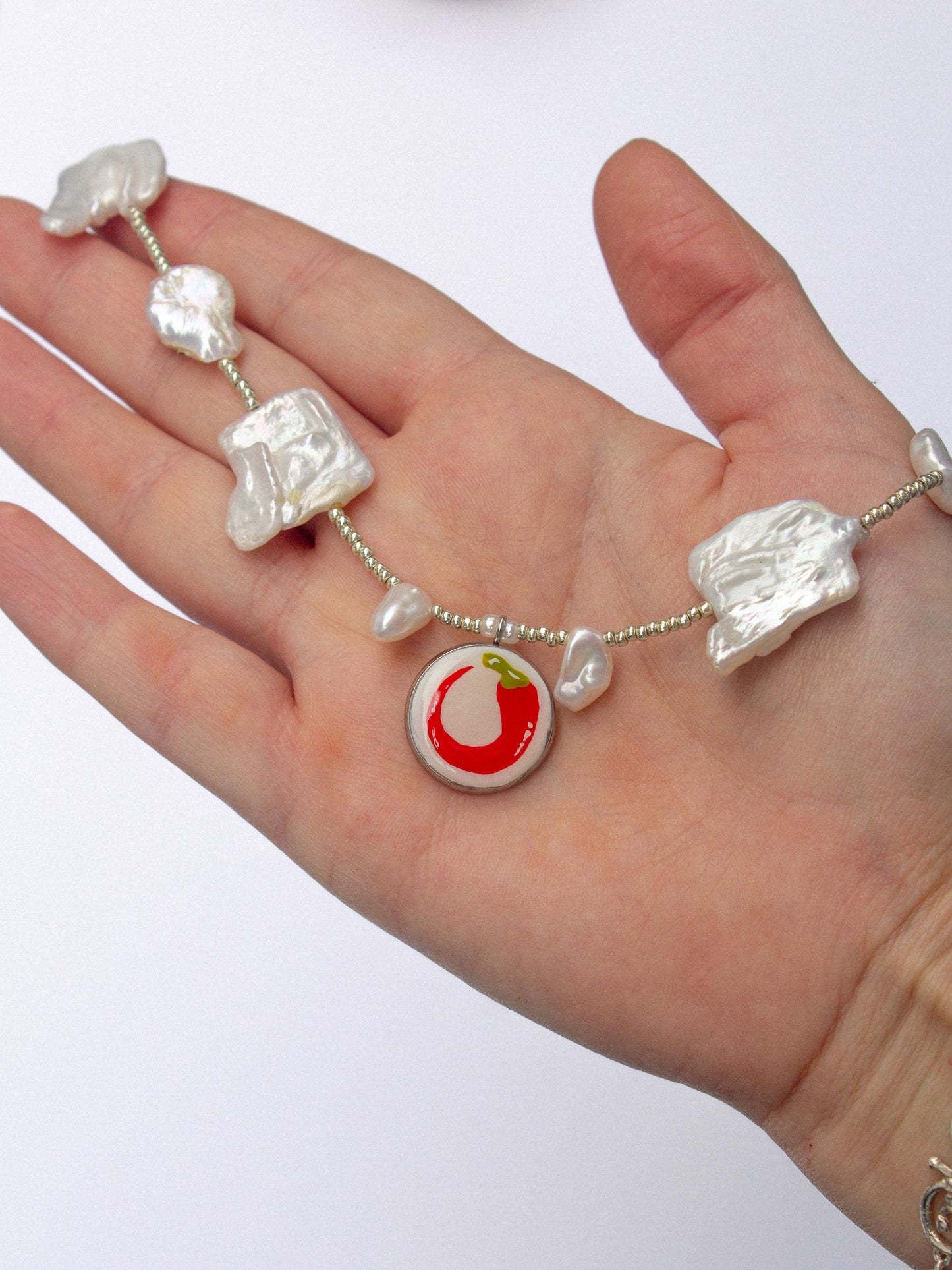 Chilli pepper necklace