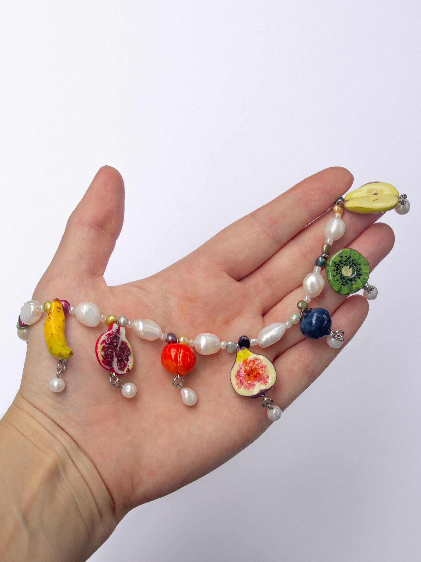 Fruit bowl necklace