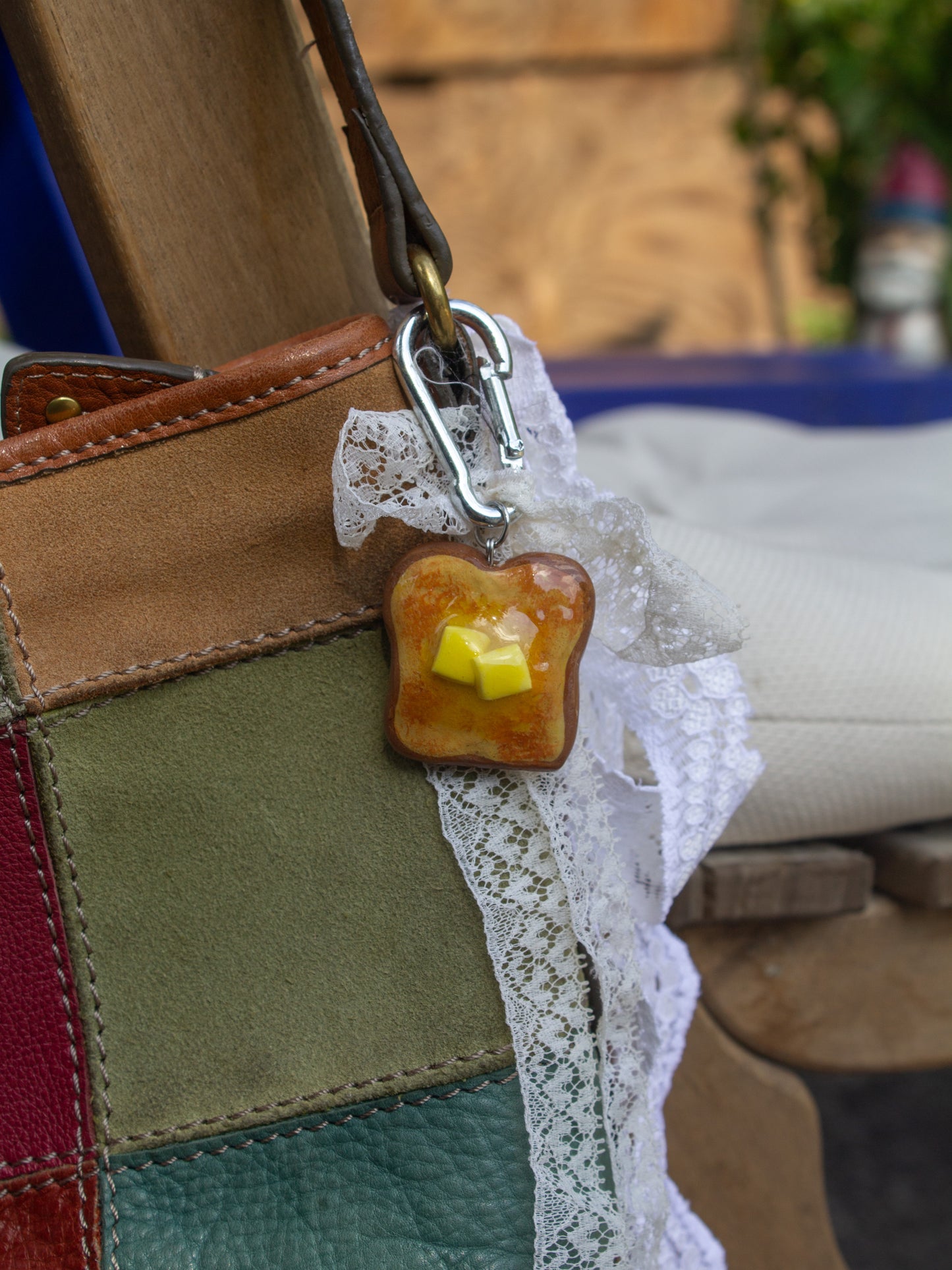 Toast bag charm