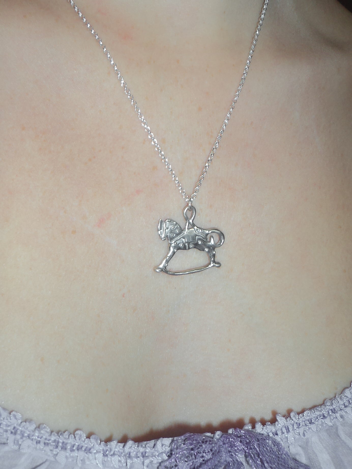 Cheval de bois necklace