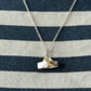 Paper sailor necklace