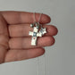 Aqua cross and star necklace stack [1/1]