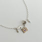 Glass frame cluster necklace [1/1]