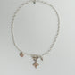 Mosaic tile cluster necklace [1/1]
