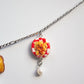 Food stand necklace