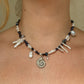 Ocean fossil necklace