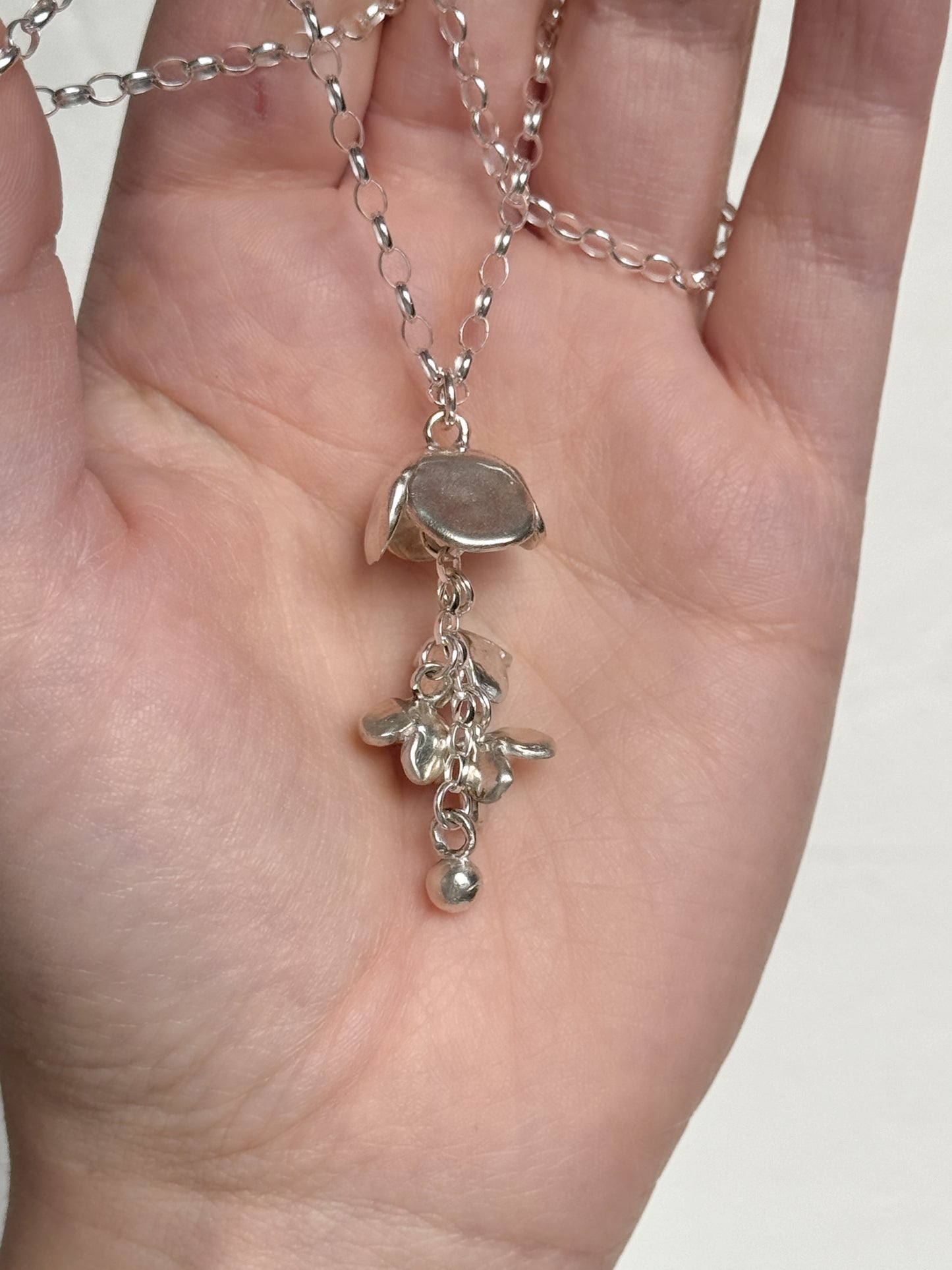 Clochette flower necklace [small chain]