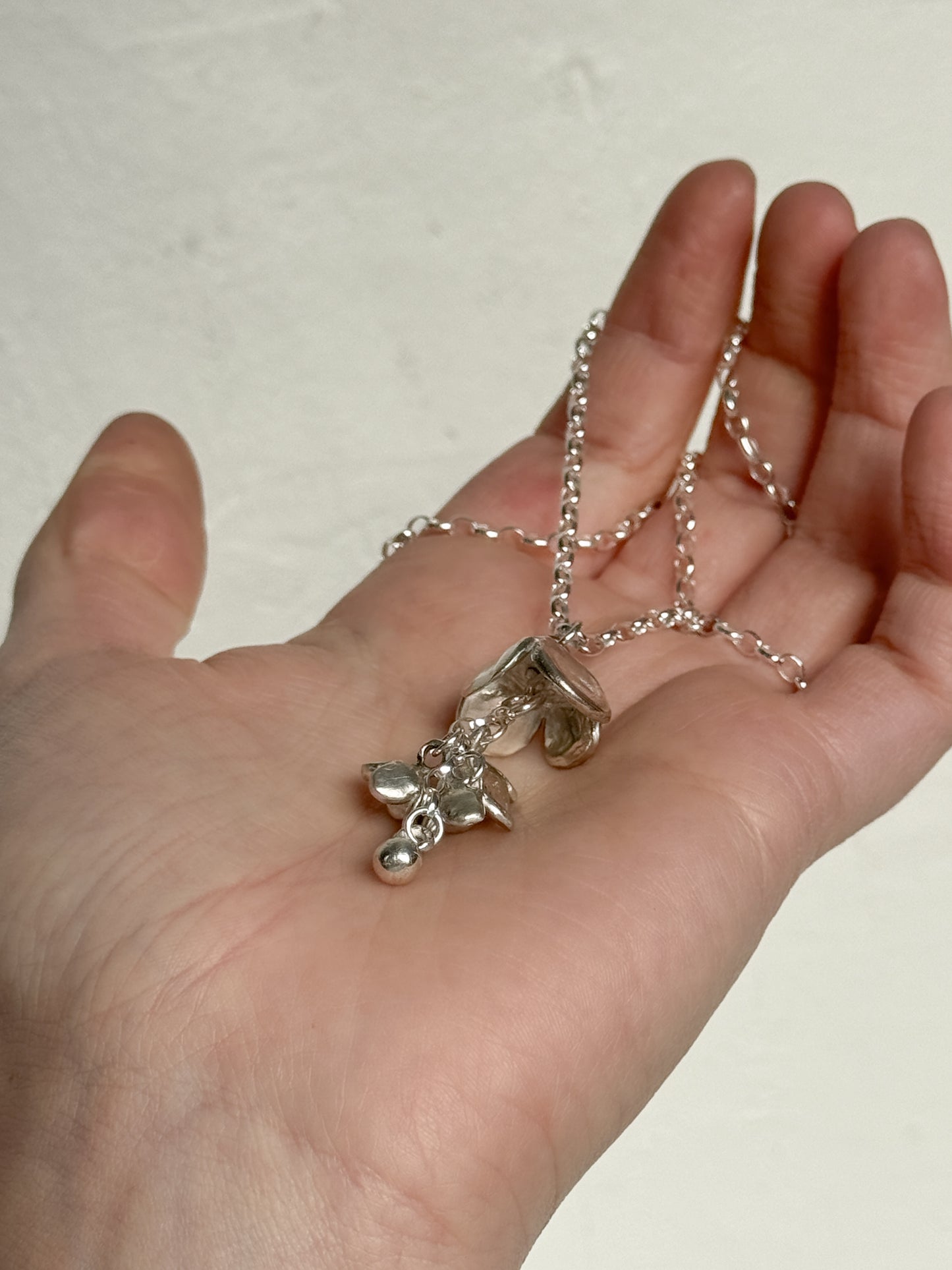 Clochette flower necklace [small chain]