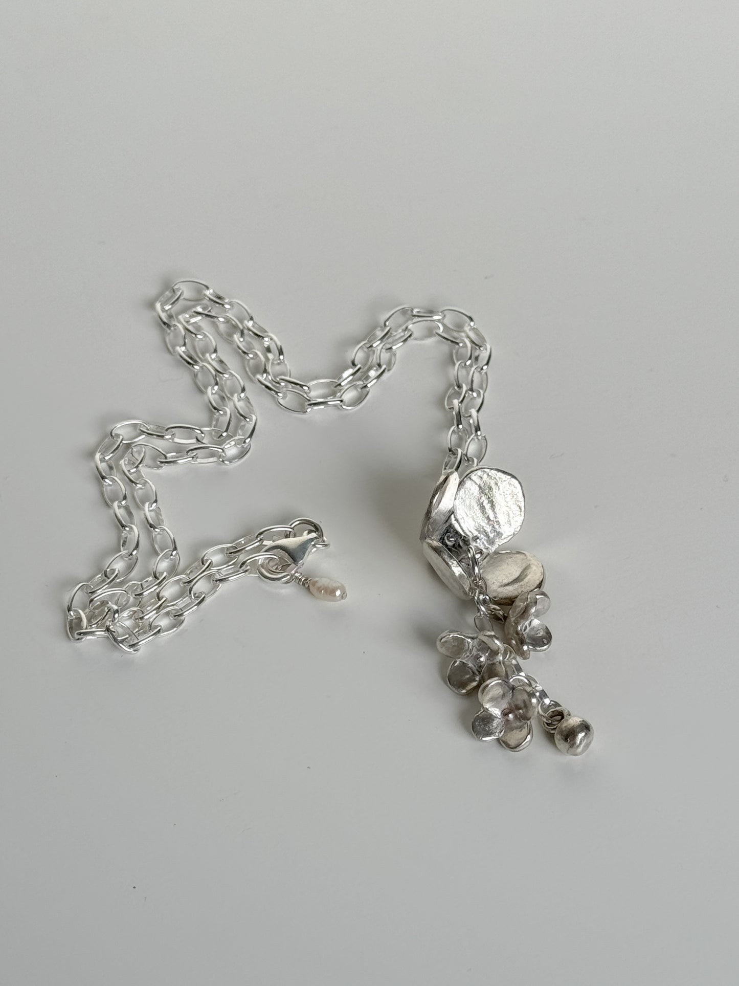 Clochette flowers necklace [big chain]