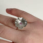 Poppy flower ring with pink sapphire [8]