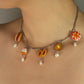 Food stand necklace