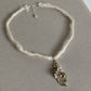 Calla lily cotton necklace [1/1]