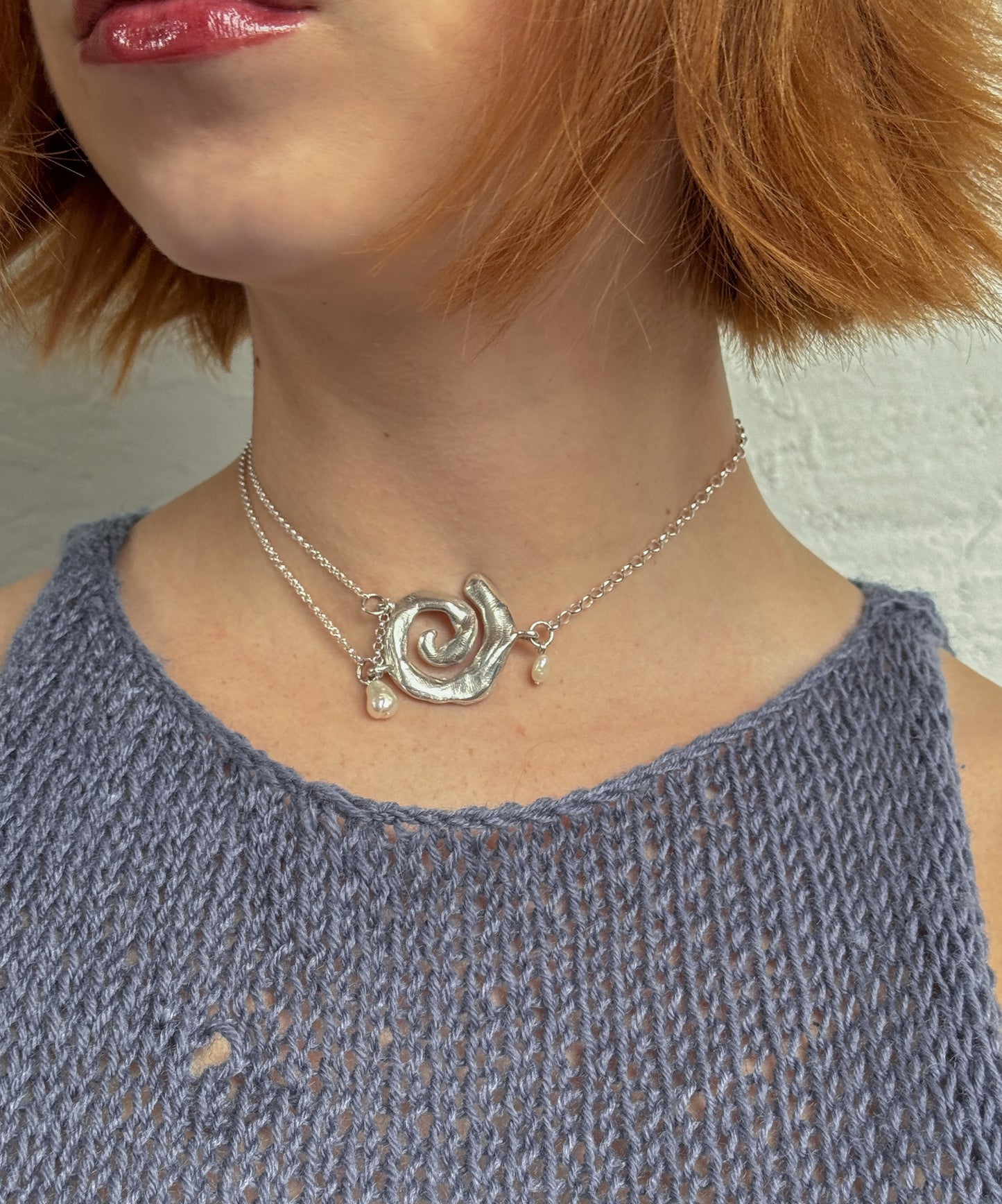 Spiral necklace