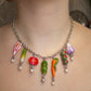 Veggies charm necklace
