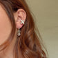 Bourgeon hoop earrings