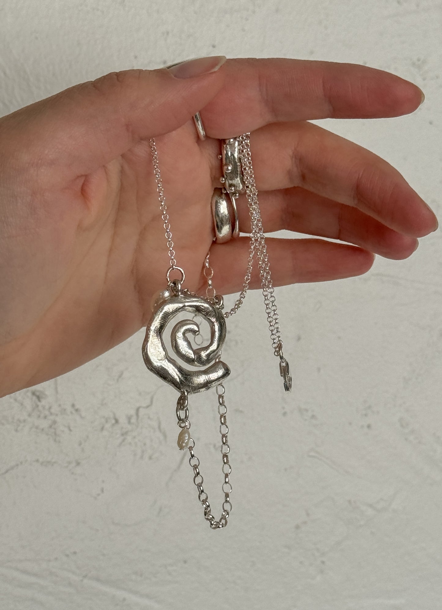 Spiral necklace