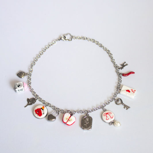 Lovers charm necklace