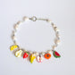 Fruity charm necklace