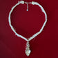 Calla lily cotton necklace [1/1]