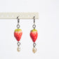 Strawberry earrings