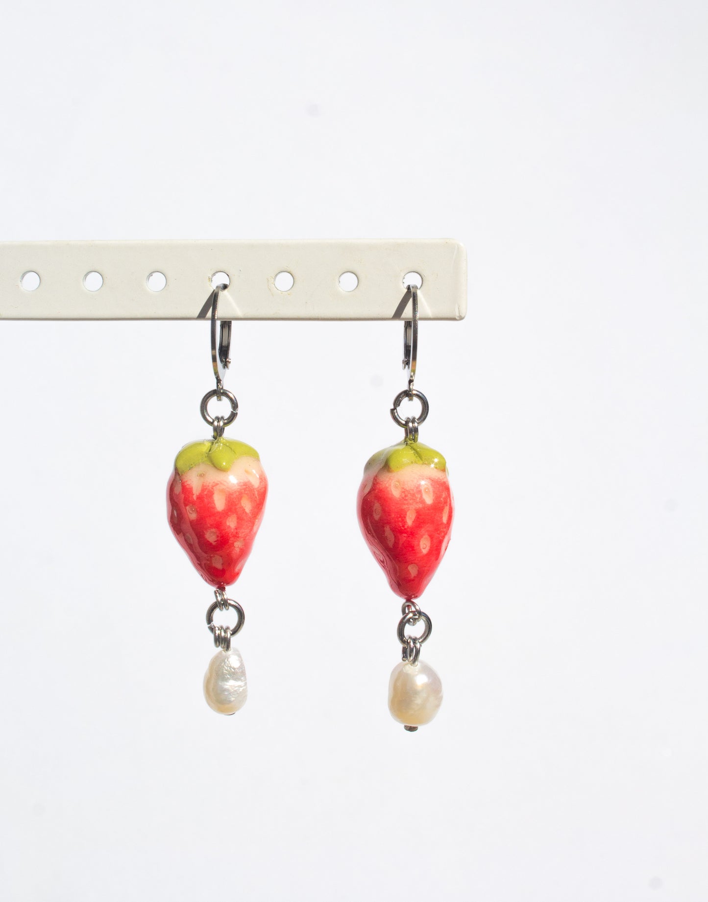 Strawberry earrings