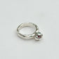 Red eyed flower ring [size 7.5] [1/1]
