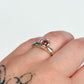 Red eyed flower ring [size 7.5] [1/1]