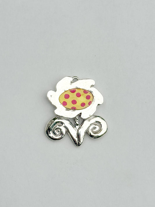 Polka dot flower charm [1/1]