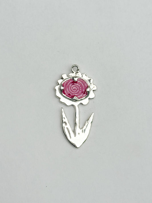Swirly flower charm [1/1]