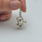 Escargot sur clochette necklace