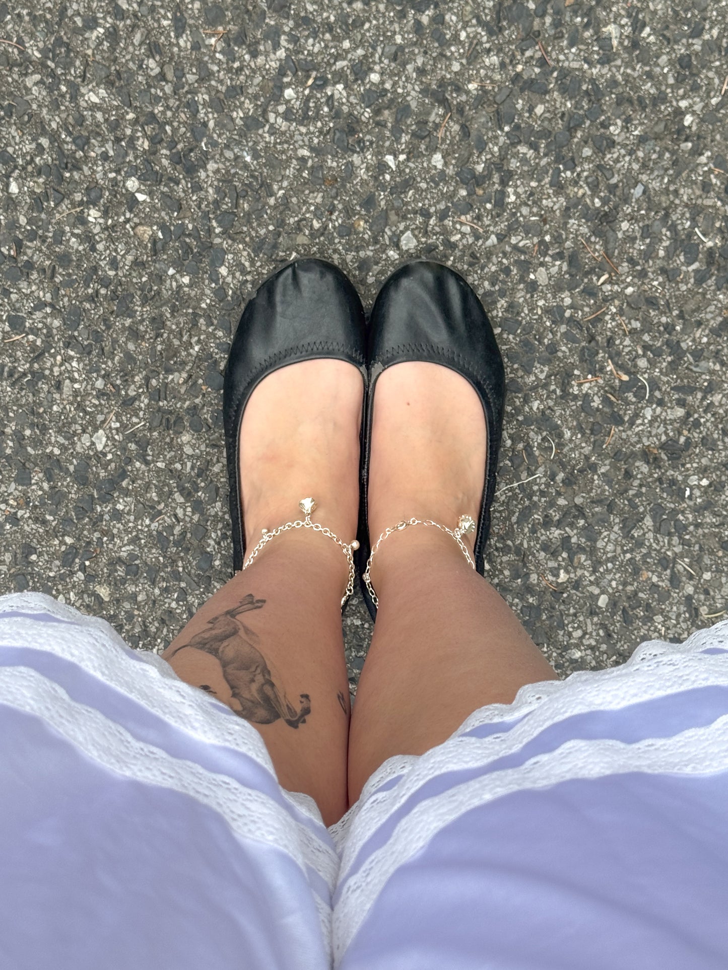 Swirly flower anklet [1/1]