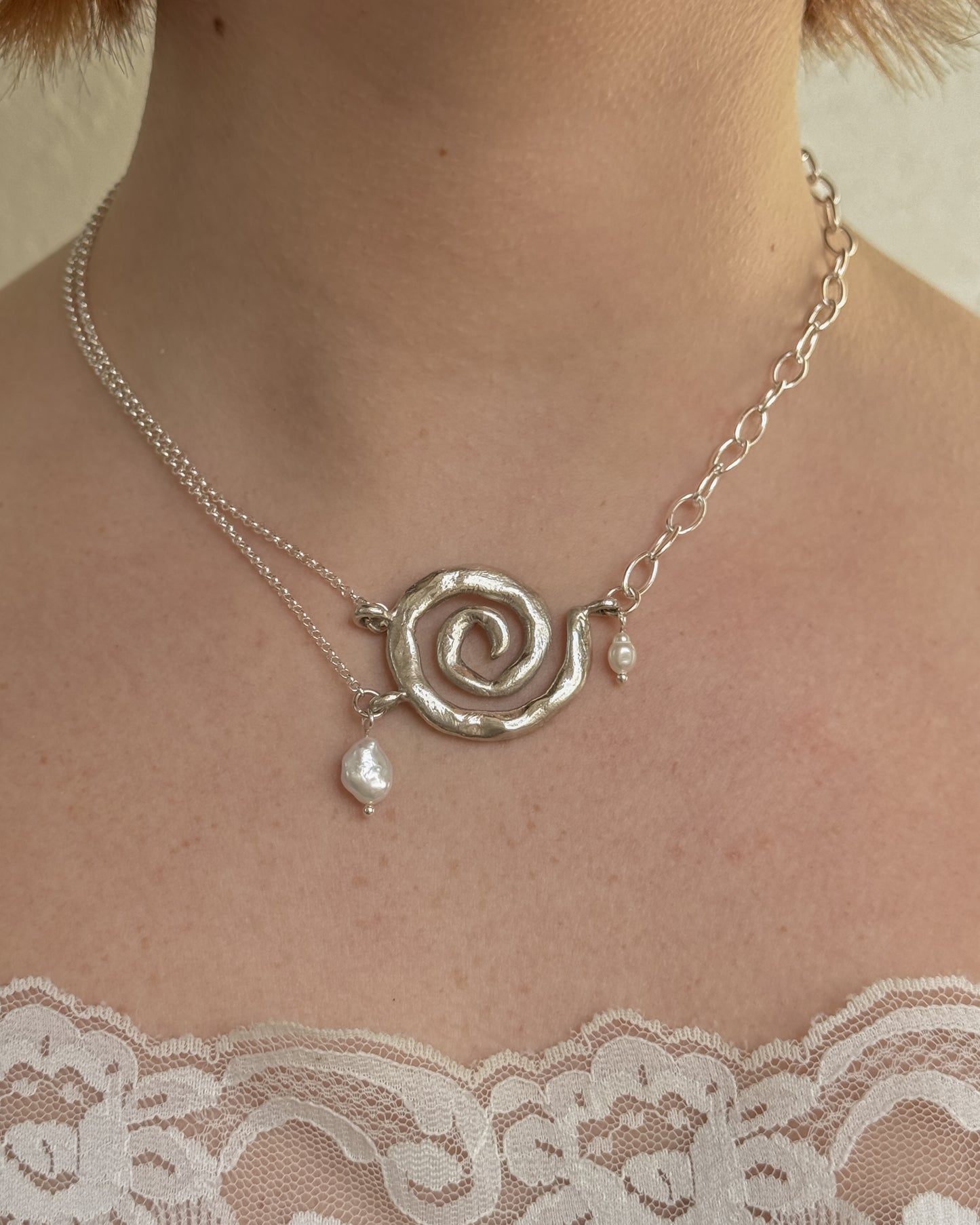 Spiral necklace