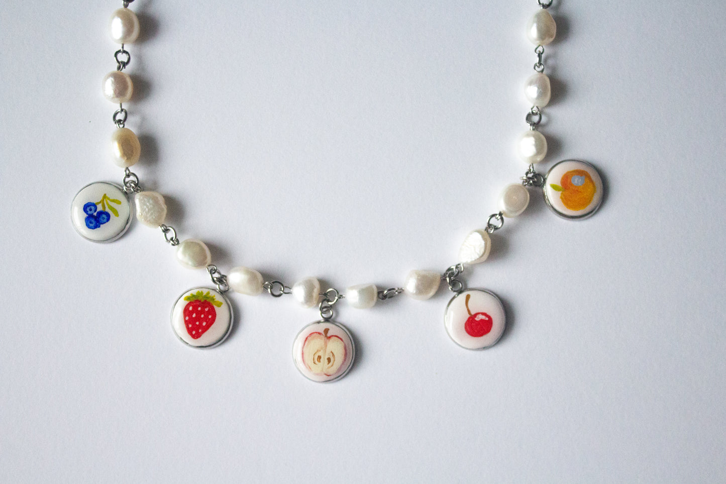 Fruit snacks necklace