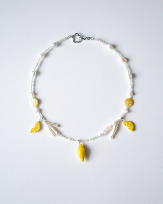 Lemon necklace