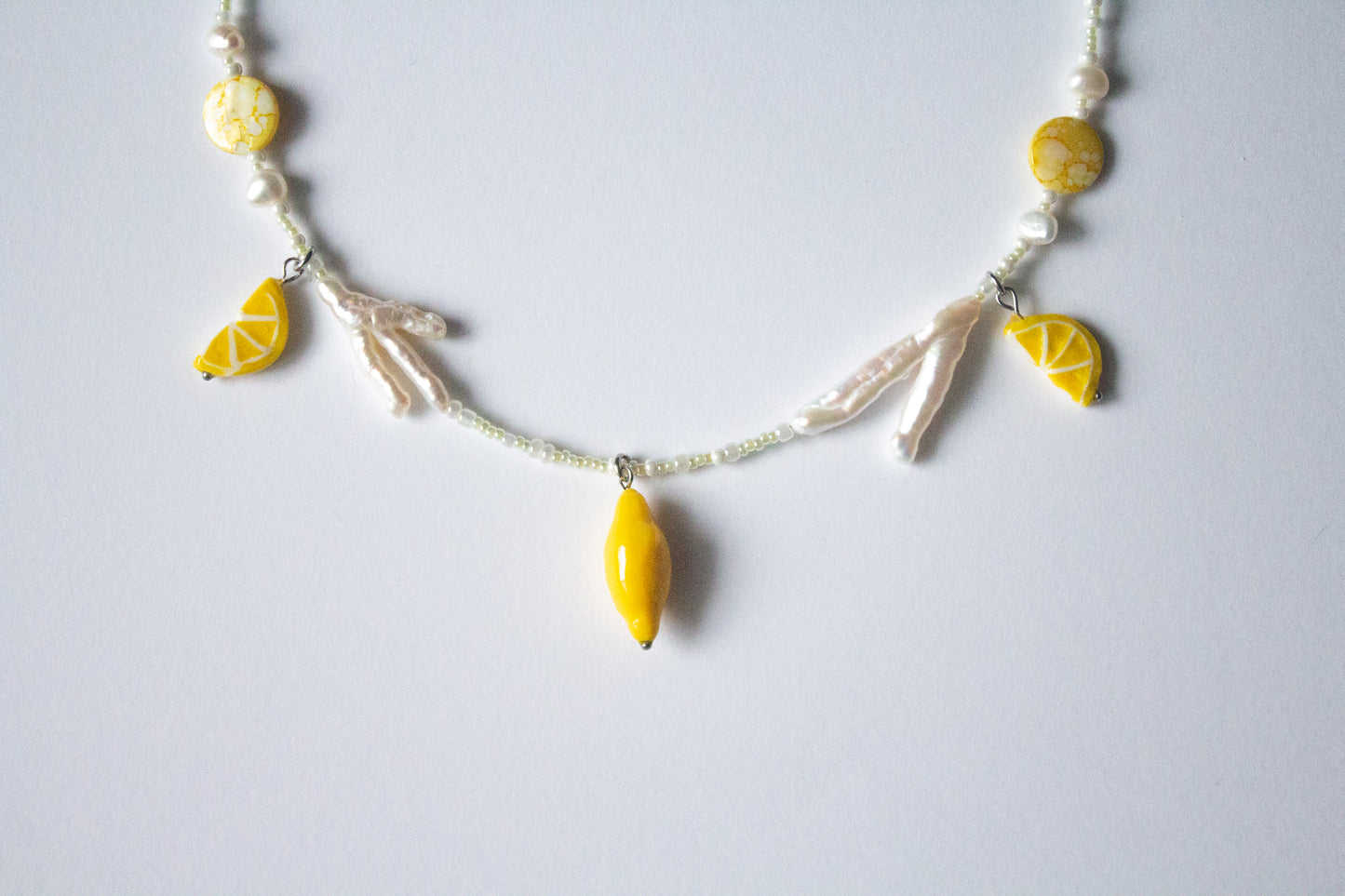 Lemon necklace