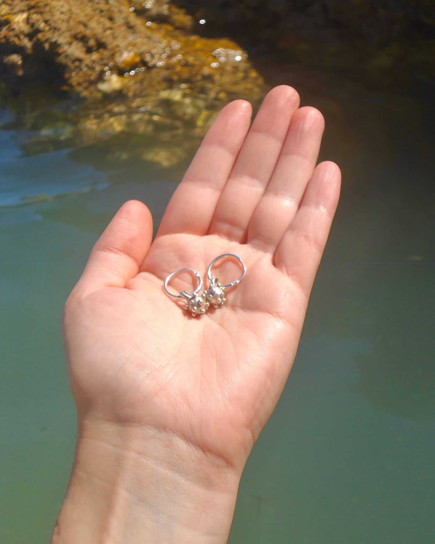 Cactus buds earrings