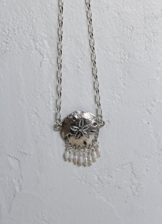 Sand dollar necklace