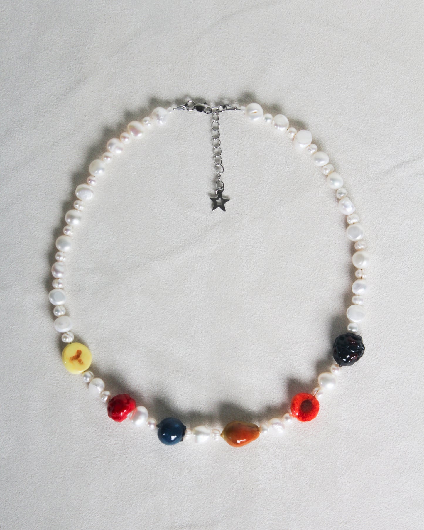 Blush necklace