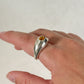 Orb citrine ring