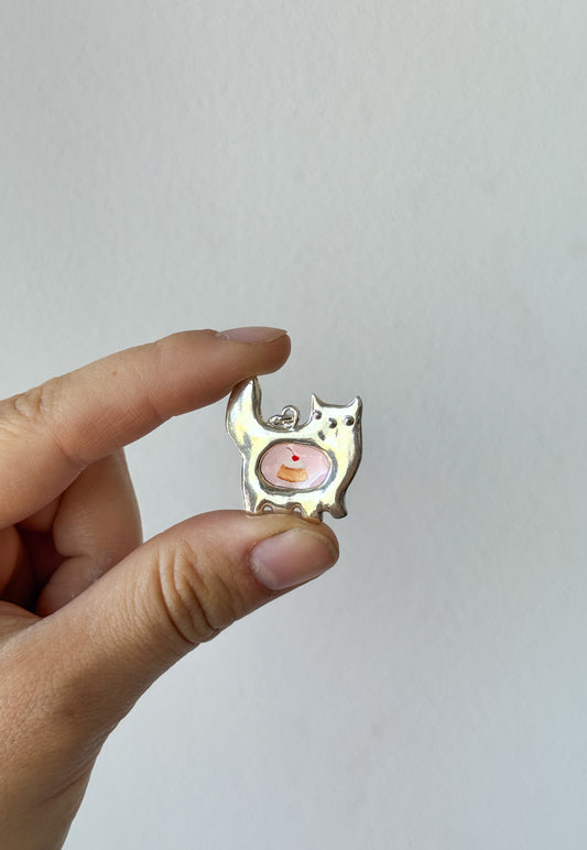 Hungry cat pendant 1/1